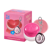 fwee Blurry Pudding Pot airbrushed blush-lip for seamless color on cheeks and lips.