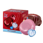 Fwee Glowy Jelly Pot caramelized lip swatch for a dewy, buildable tint.