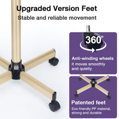FWOD BIBTO premium metal feet tray offers durable stability during busy days
