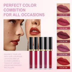 Fynqwor makeup set full kit lip gloss adds shine and hydration for glossy lips