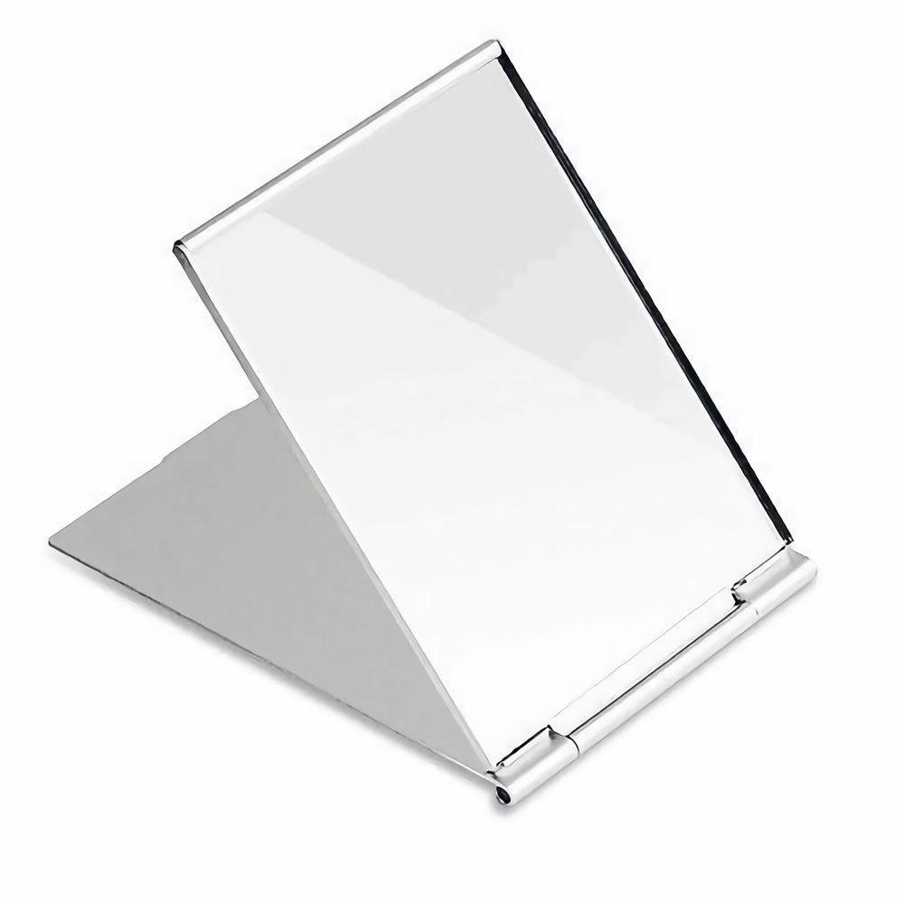 G2PLUS portable folding vanity mirror in closed view for sleek travel storage