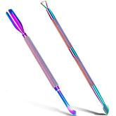 GA&EN rainbow cuticle pusher overview for versatile home and salon use