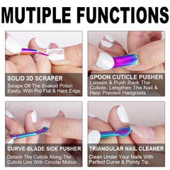 GA&EN cuticle pusher spoon head for gentle cuticle prep