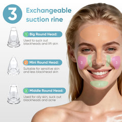 Gacavks USB rechargeable design enables easy charging for travel-friendly skincare sessions