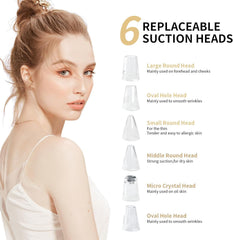 Gackoko Blackhead Remover rechargeable USB kit supports cordless daily use.