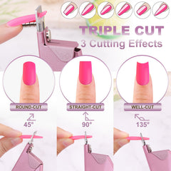 GA&EN adjustable-angle clipper supports 45°, 90°, and 135° shapes