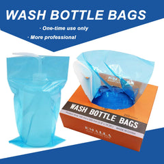 Gakonp wash bottle bags with pre-punched hole design for quick fit