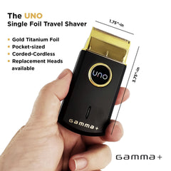 GAMMA+ Uno Mini side profile highlights ergonomic, lightweight grip