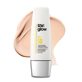 GANGNAM GLOW Day Shield front bottle with mineral SPF 50 for daily sun protection.