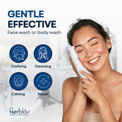 Ganskin Pyrithione Zinc Cleanser close-up texture suitable for irritated skin