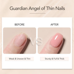 GAOY 2 in 1 base coat color gel for simplified application