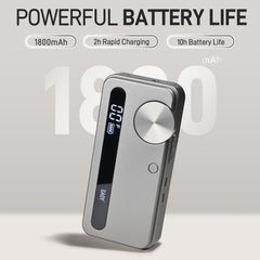 GAOY cordless nail drill with 1800mAh battery for long, portable sessions.