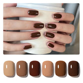 GAOY gel nail polish kit with six colors for at-home salon-quality nails.