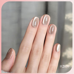 GAOY gel nail polish swatches demonstrate color variety and glossy finish.