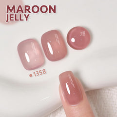 GAOY Jelly bottle side view highlights color range and easy-to-use design.