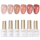 GAOY Jelly Nude set packaging for an easy at-home manicure.