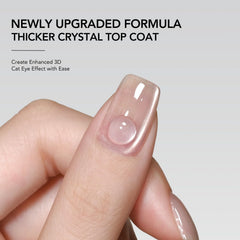 GAOY glossy finish top coat in action delivering salon-quality shine