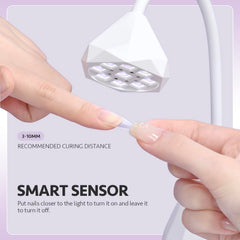 GAOY Omin-Cure Nail Lamp smart sensor auto-activates during curing sessions