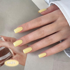 GAOY Pastel gel nail polish blue bottle adds a cool DIY manicure tone