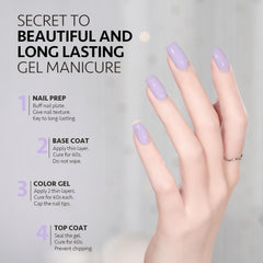 GAOY 16ml bottle packaging highlights value and convenient at-home nail practice.