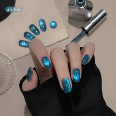 GAOY translucent gel application demonstrating smooth base layer