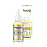 Garnier Bright Complete Vitamin C Booster bottle on a clean surface for radiant skin