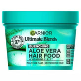 Garnier Fructis Aloe Vera+ Hair Food mask application for deep hydration