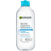Garnier bottle front packaging showing product benefits and size