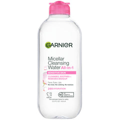 Garnier bottle front packaging showing label and size benefits