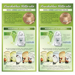 Garnier Nutrisse fruit oil ampoule emphasizes nourishing oils to mix into dye.
