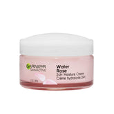 Garnier 24H Moisture Cream jar close-up showing lightweight hydration.