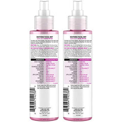 Garnier rose water mist application hydrates before makeup and refreshes.
