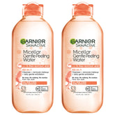 Garnier SkinActive Gentle Peeling Micellar Water bottle for gentle daily exfoliation