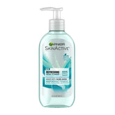 Garnier SkinActive limpiador facial con jugo de aloe en botella, ideal para piel seca.