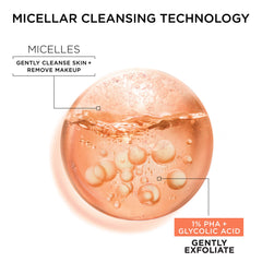 Garnier SkinActive micellar water removing makeup without rinsing