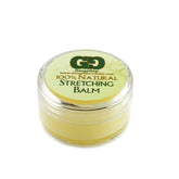 Gauge Gear ear-stretching balm jar; smooth salve for easier insertion.