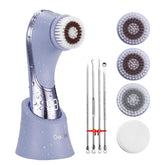 Gaurins facial cleansing brush full set for daily cleansing and exfoliation