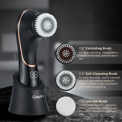 Gaurins ipx7-waterproof-shower-use demonstrates safe in-shower cleansing and convenience.