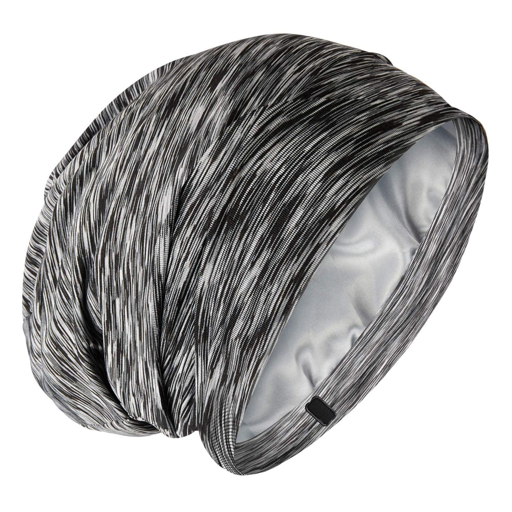 GB Selected satin-lined bonnet closeup showing hair protection