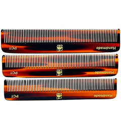G.B.S GENTS PCT anti-static comb reduces static during styling with premium feel.