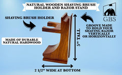 G.B.S GENTS shaving soap bowl 3-5-inch diameter facilitates easy lathering during quick routines.