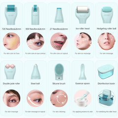 Gdbanlimi derma roller heads array for versatile at-home routines.