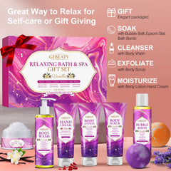 GeBeaty Vanilla scrub jar for gentle exfoliation and pampering.