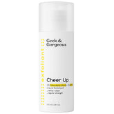 Geek & Gorgeous Cheer Up bottle close-up for oily skin.