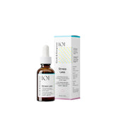 Geek & Gorgeous Stress Less bottle closeup showing silky gel texture for calming hydration.