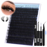 Geeneiya 100D lash extension kit with 280pcs for at-home salon-style lashes