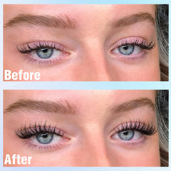 Geeneiya wispy clusters kit length options — 10mm and 12mm for customizable looks