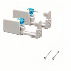 Geettcaifu 2-pack nose piercing gun for easy at-home piercings and quick setup.