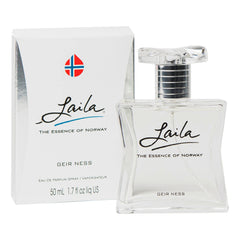 Geir Ness Laila bottle on display for fresh daily wear