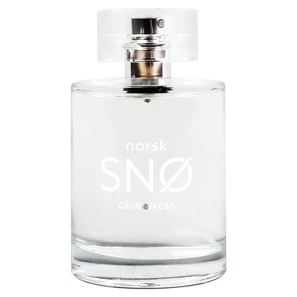 Geir Ness NORSK SNØ bottle pour showcases sparkling freshness for daily wear